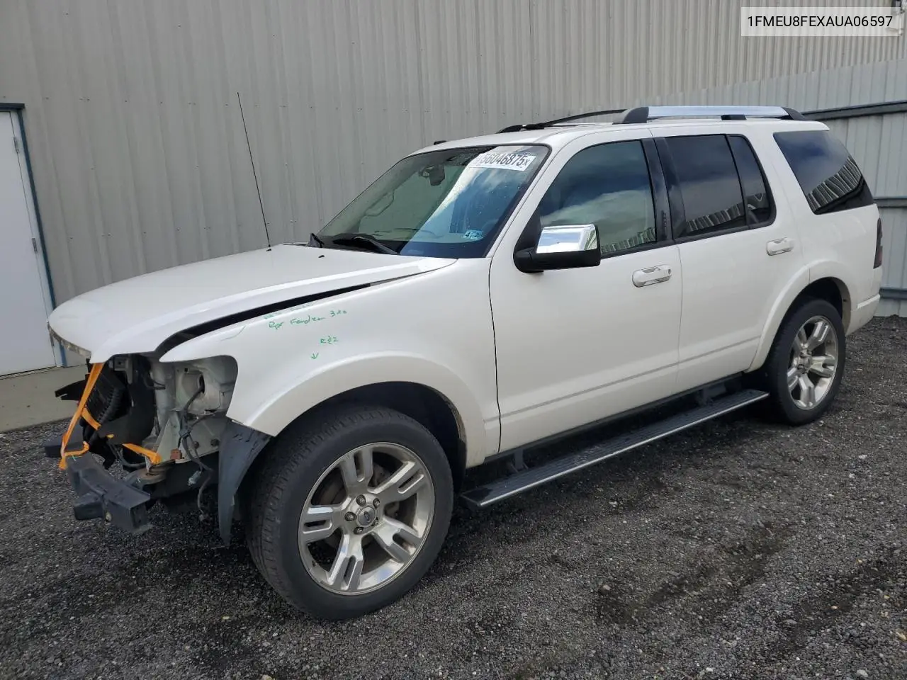 2010 Ford Explorer Limited VIN: 1FMEU8FEXAUA06597 Lot: 56046875