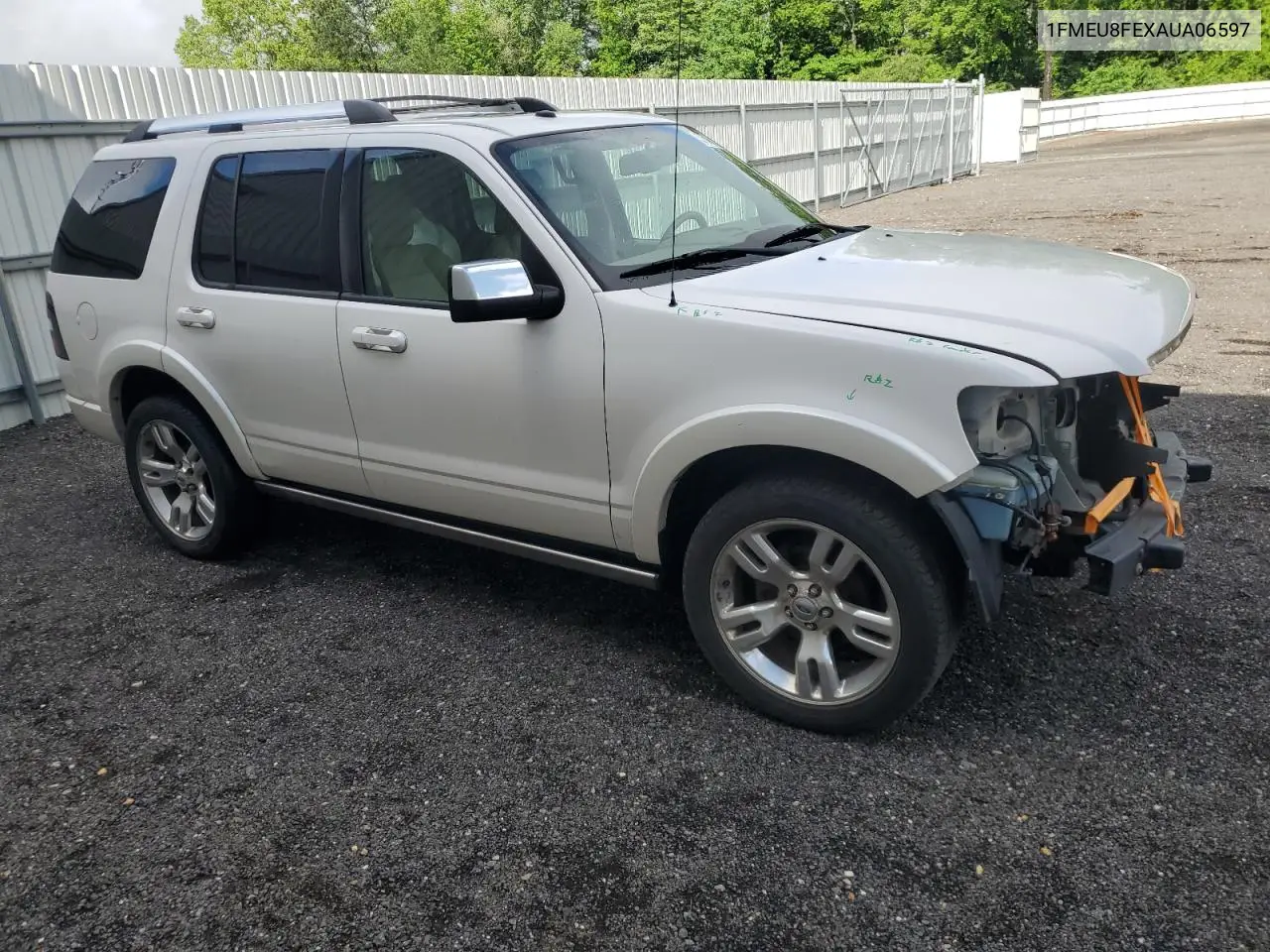2010 Ford Explorer Limited VIN: 1FMEU8FEXAUA06597 Lot: 56046875