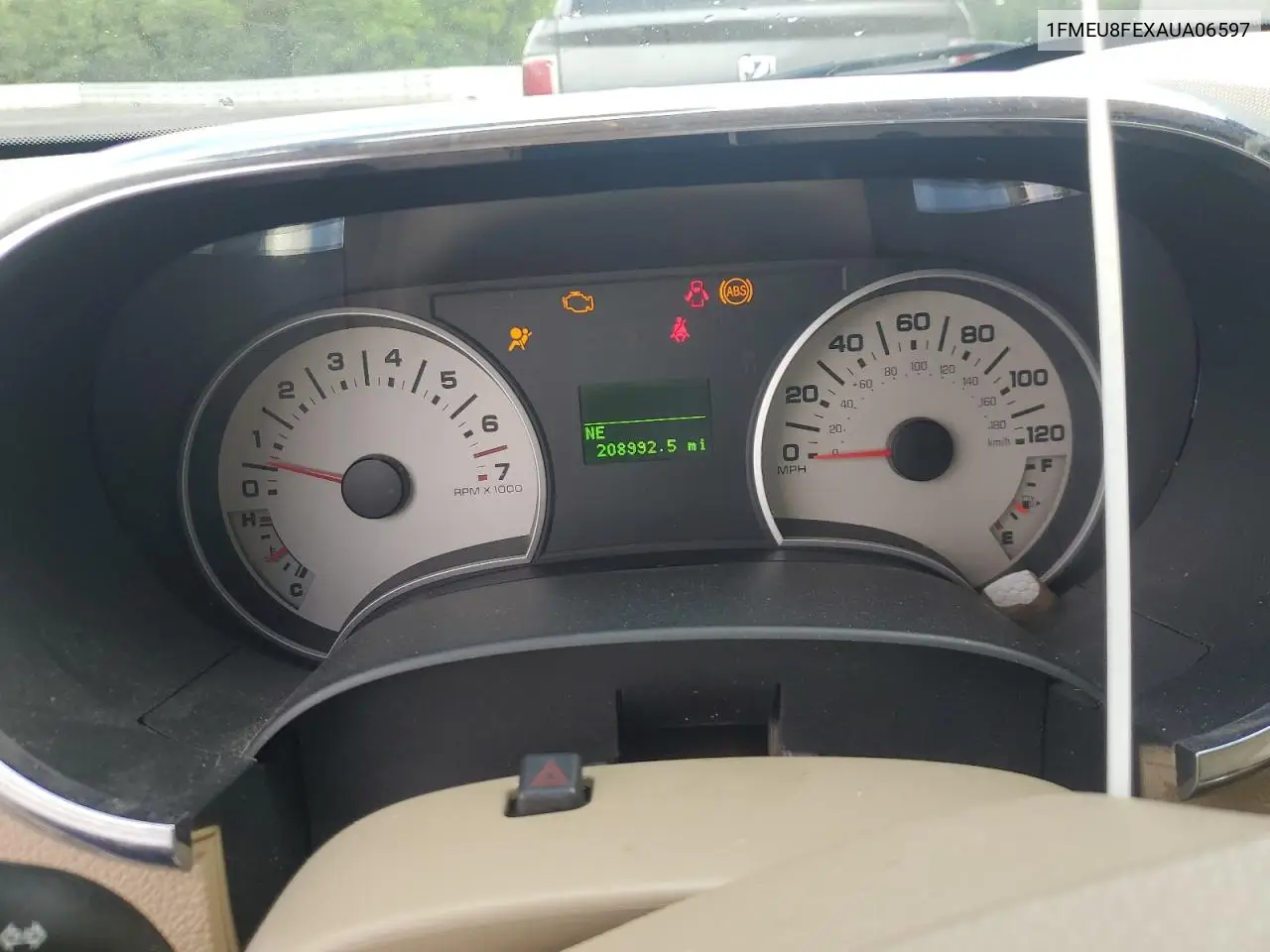2010 Ford Explorer Limited VIN: 1FMEU8FEXAUA06597 Lot: 56046875