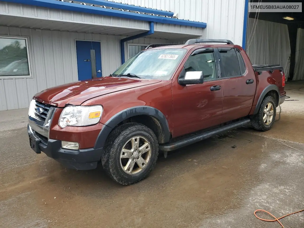 2010 Ford Explorer Sport Trac Xlt VIN: 1FMEU5B83AUA08027 Lot: 62827365