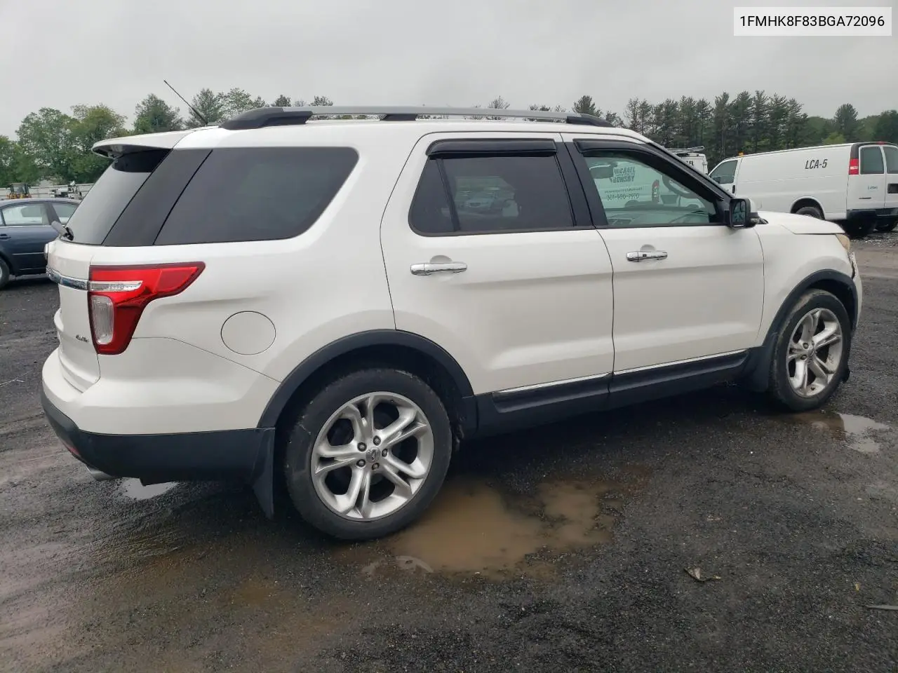 2011 Ford Explorer Limited VIN: 1FMHK8F83BGA72096 Lot: 56650845