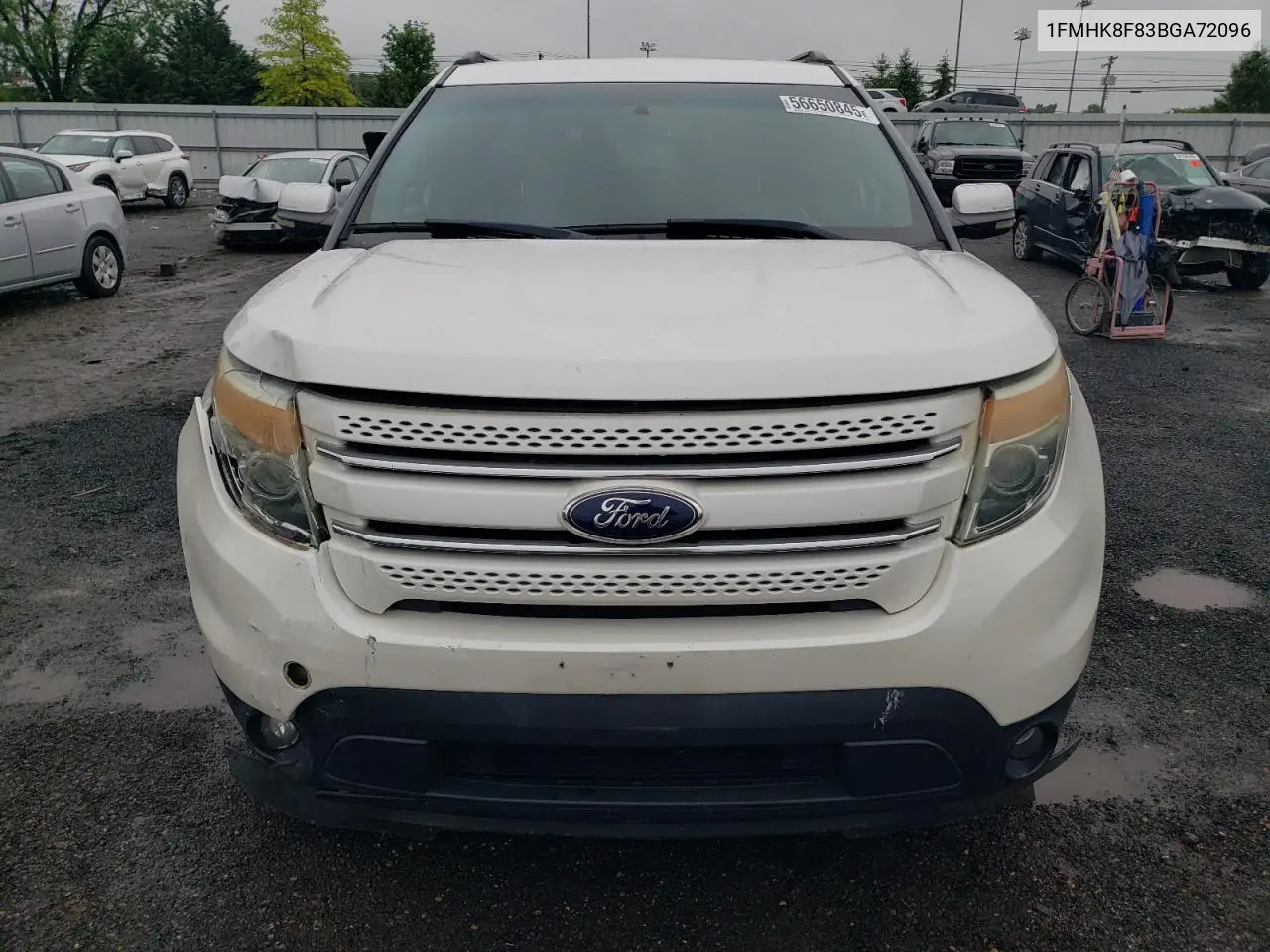 2011 Ford Explorer Limited VIN: 1FMHK8F83BGA72096 Lot: 56650845