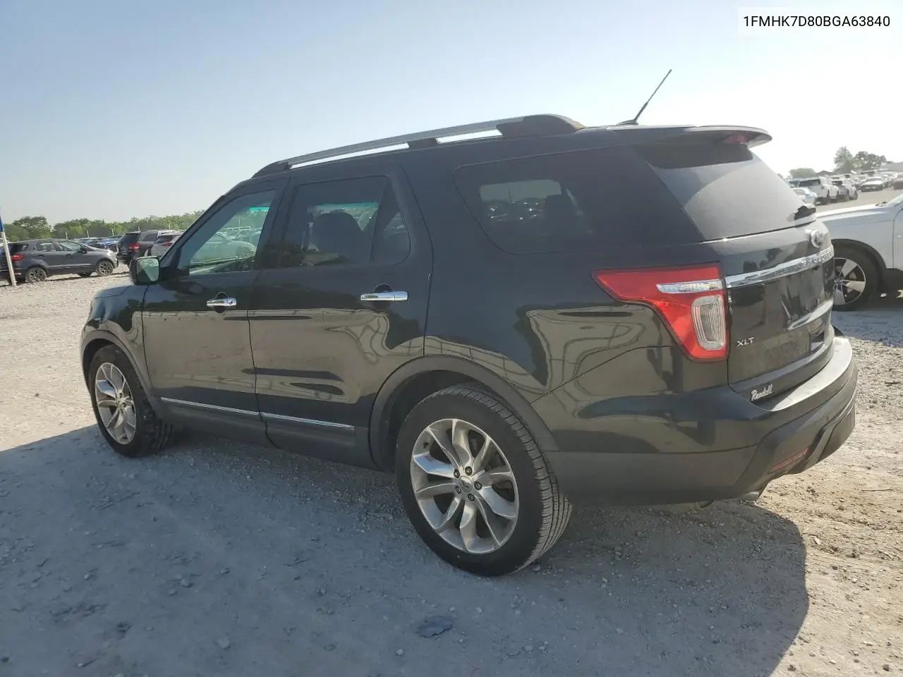 2011 Ford Explorer Xlt VIN: 1FMHK7D80BGA63840 Lot: 56889495