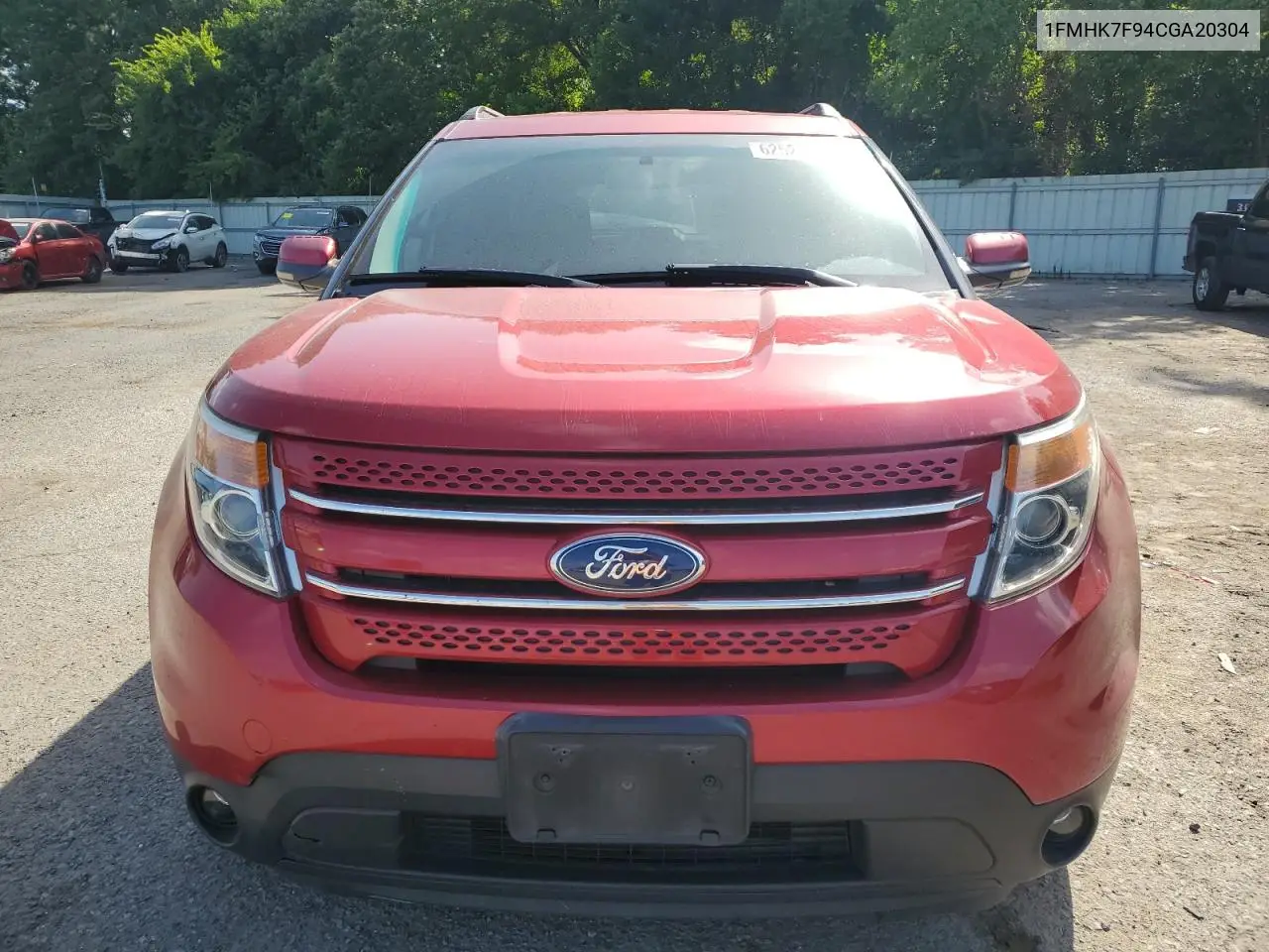 2012 Ford Explorer Limited VIN: 1FMHK7F94CGA20304 Lot: 62524855