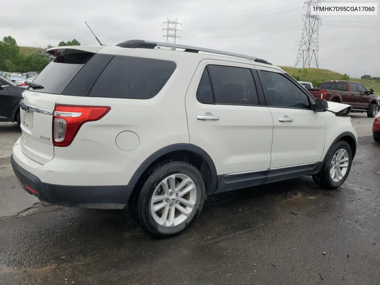 2012 Ford Explorer Xlt VIN: 1FMHK7D95CGA17060 Lot: 62719885