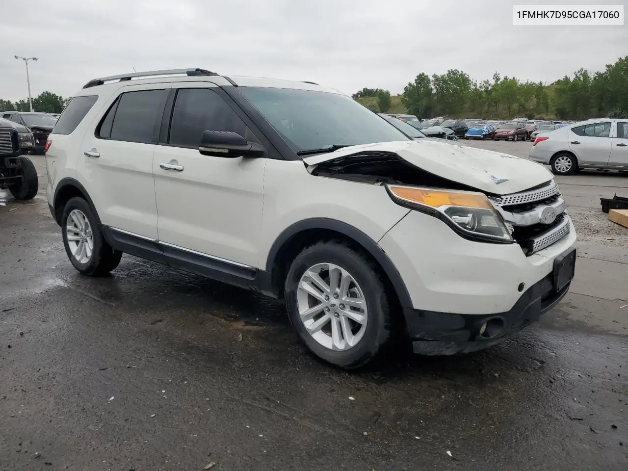 2012 Ford Explorer Xlt VIN: 1FMHK7D95CGA17060 Lot: 62719885