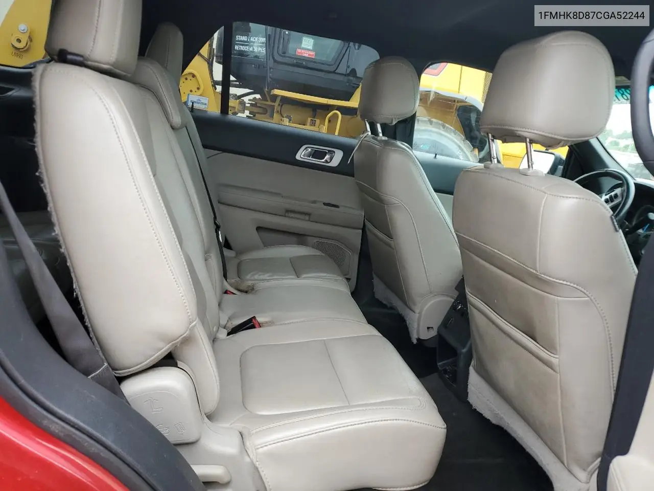 2012 Ford Explorer Xlt VIN: 1FMHK8D87CGA52244 Lot: 62819095