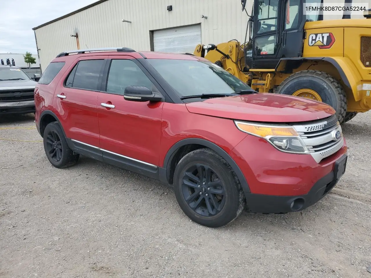 2012 Ford Explorer Xlt VIN: 1FMHK8D87CGA52244 Lot: 62819095