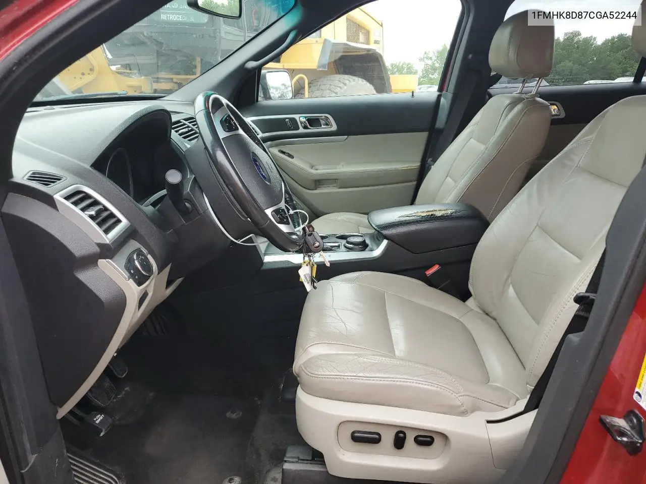 2012 Ford Explorer Xlt VIN: 1FMHK8D87CGA52244 Lot: 62819095