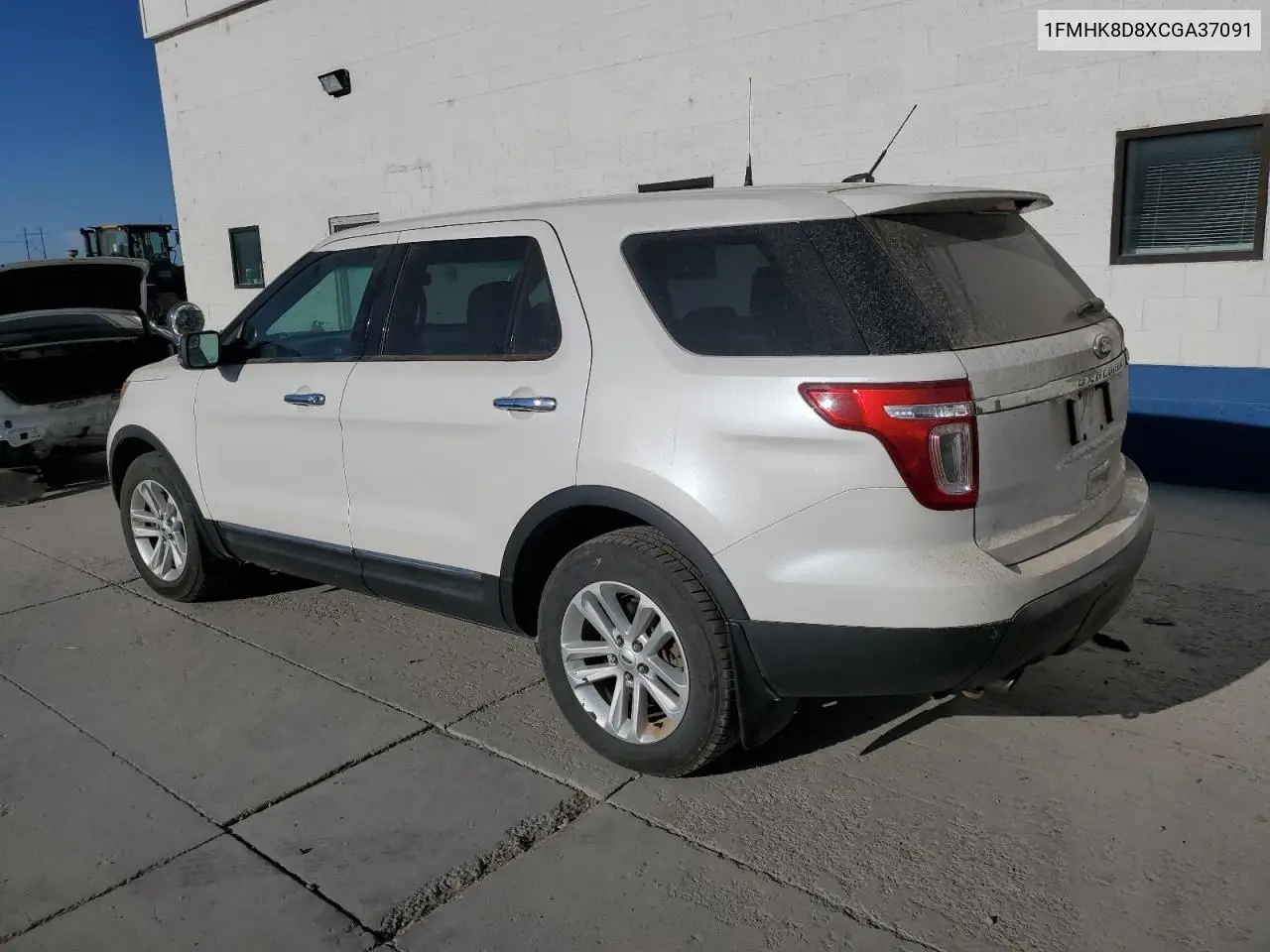 2012 Ford Explorer Xlt VIN: 1FMHK8D8XCGA37091 Lot: 63111395