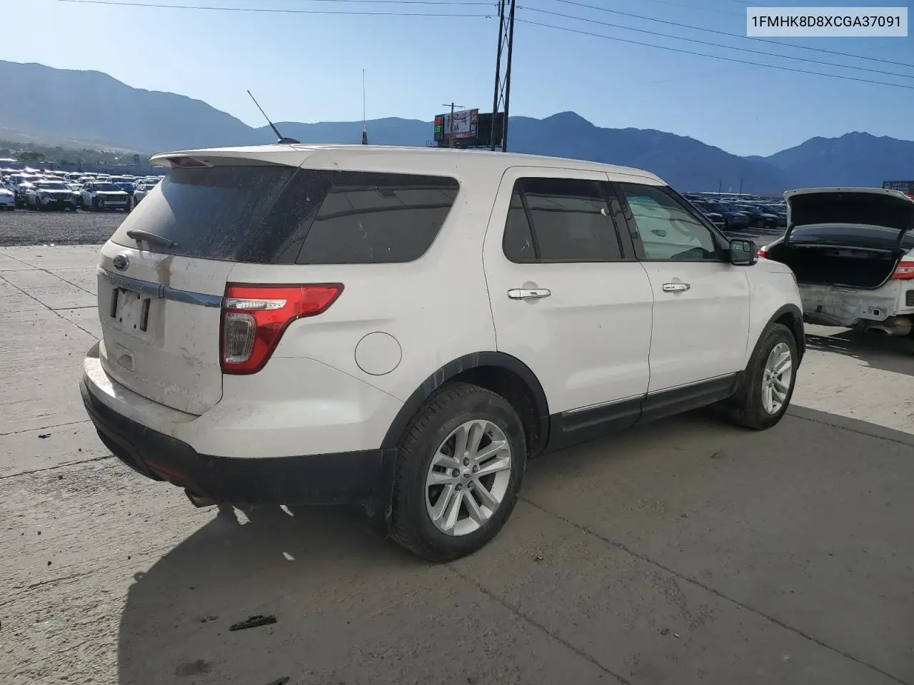 2012 Ford Explorer Xlt VIN: 1FMHK8D8XCGA37091 Lot: 63111395