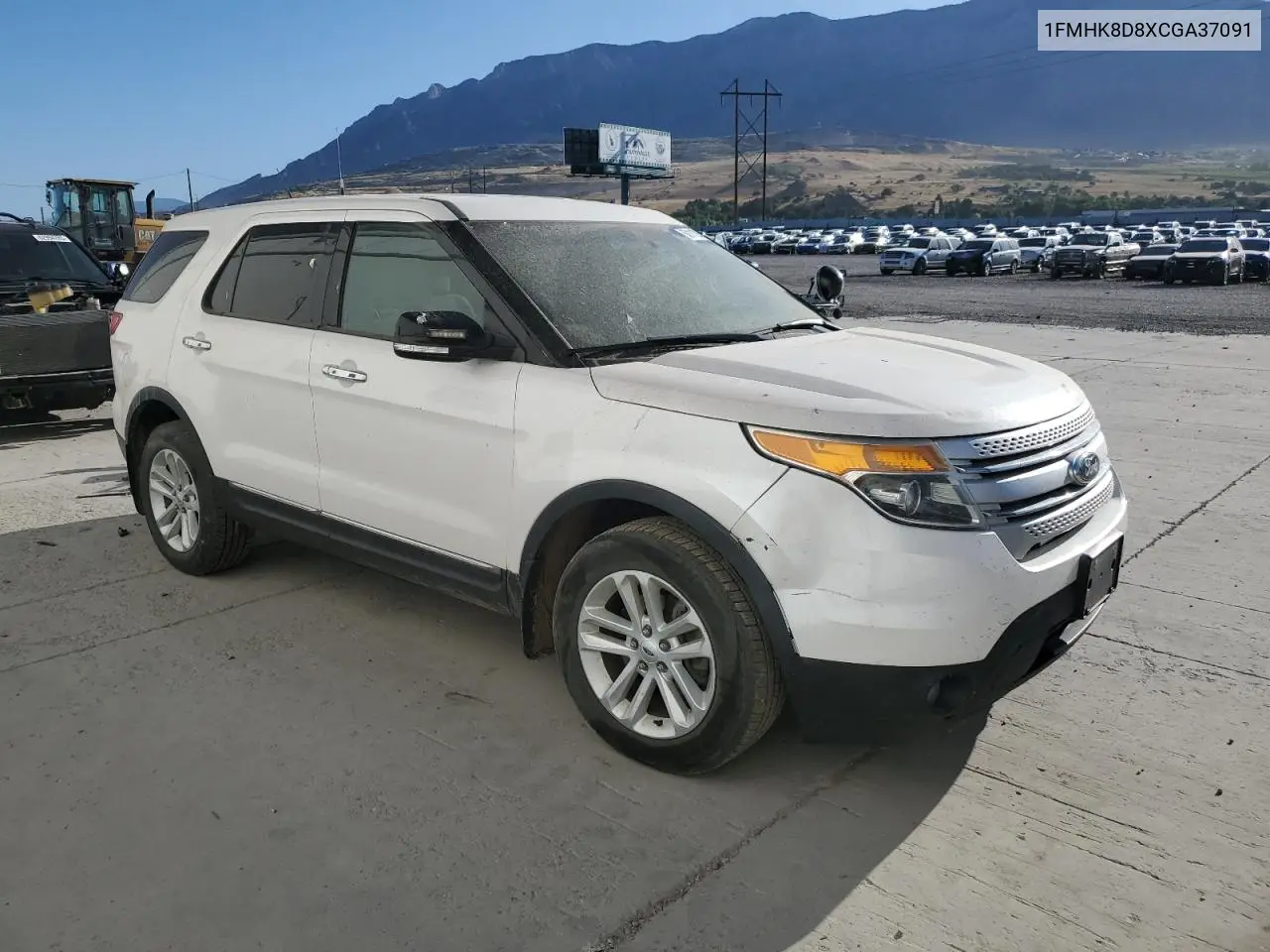 2012 Ford Explorer Xlt VIN: 1FMHK8D8XCGA37091 Lot: 63111395