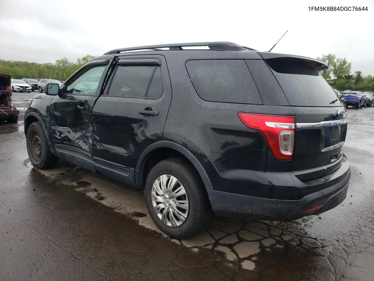 2013 Ford Explorer VIN: 1FM5K8B84DGC76644 Lot: 55736475
