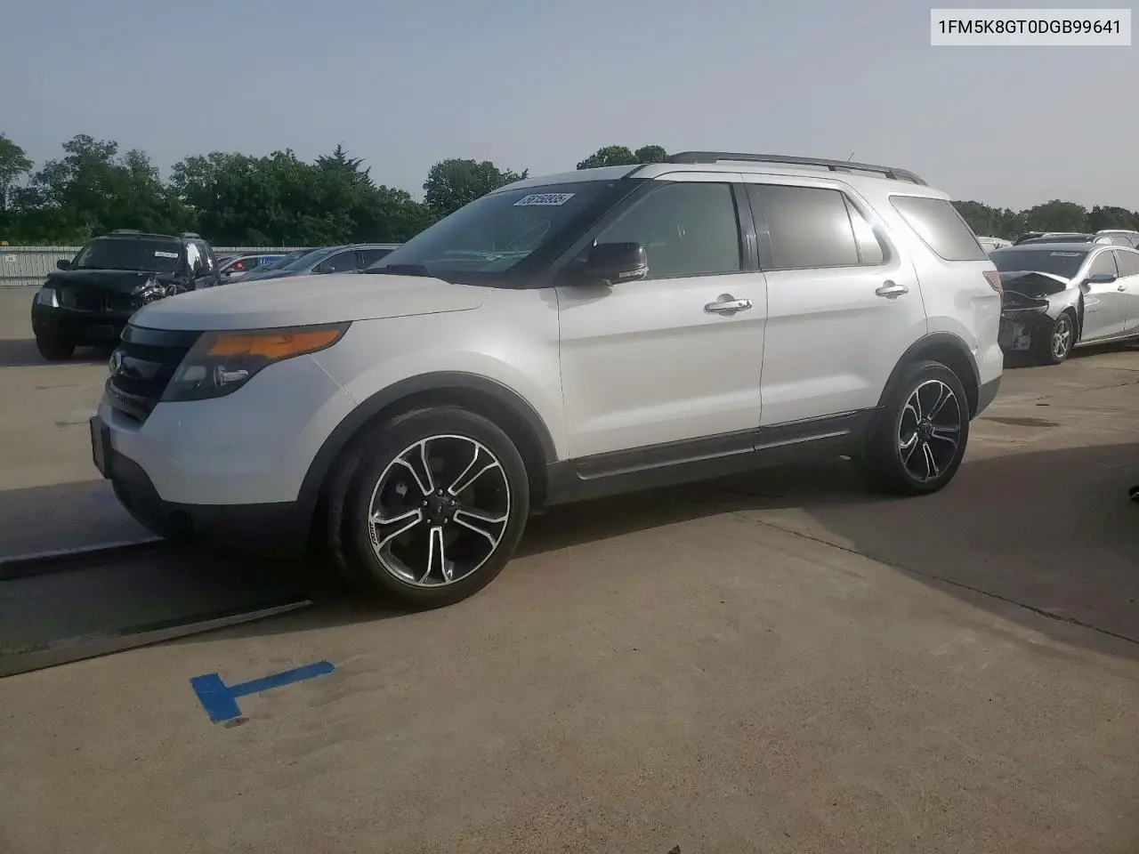 2013 Ford Explorer Sport VIN: 1FM5K8GT0DGB99641 Lot: 56150935
