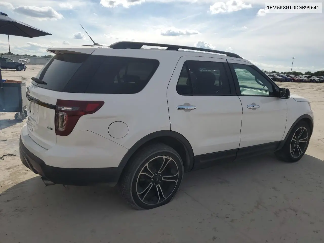 2013 Ford Explorer Sport VIN: 1FM5K8GT0DGB99641 Lot: 56150935