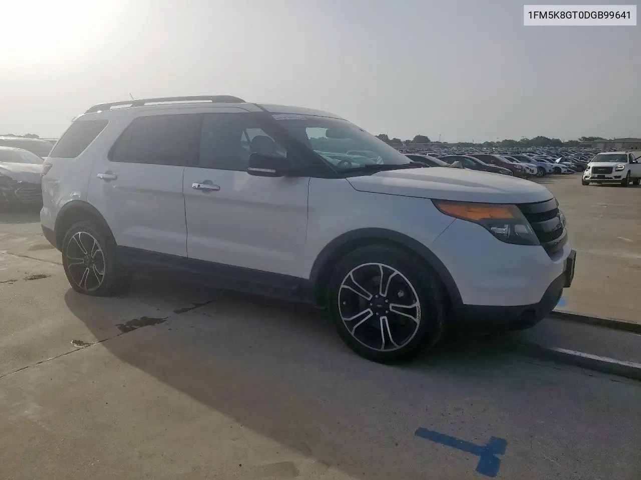 2013 Ford Explorer Sport VIN: 1FM5K8GT0DGB99641 Lot: 56150935