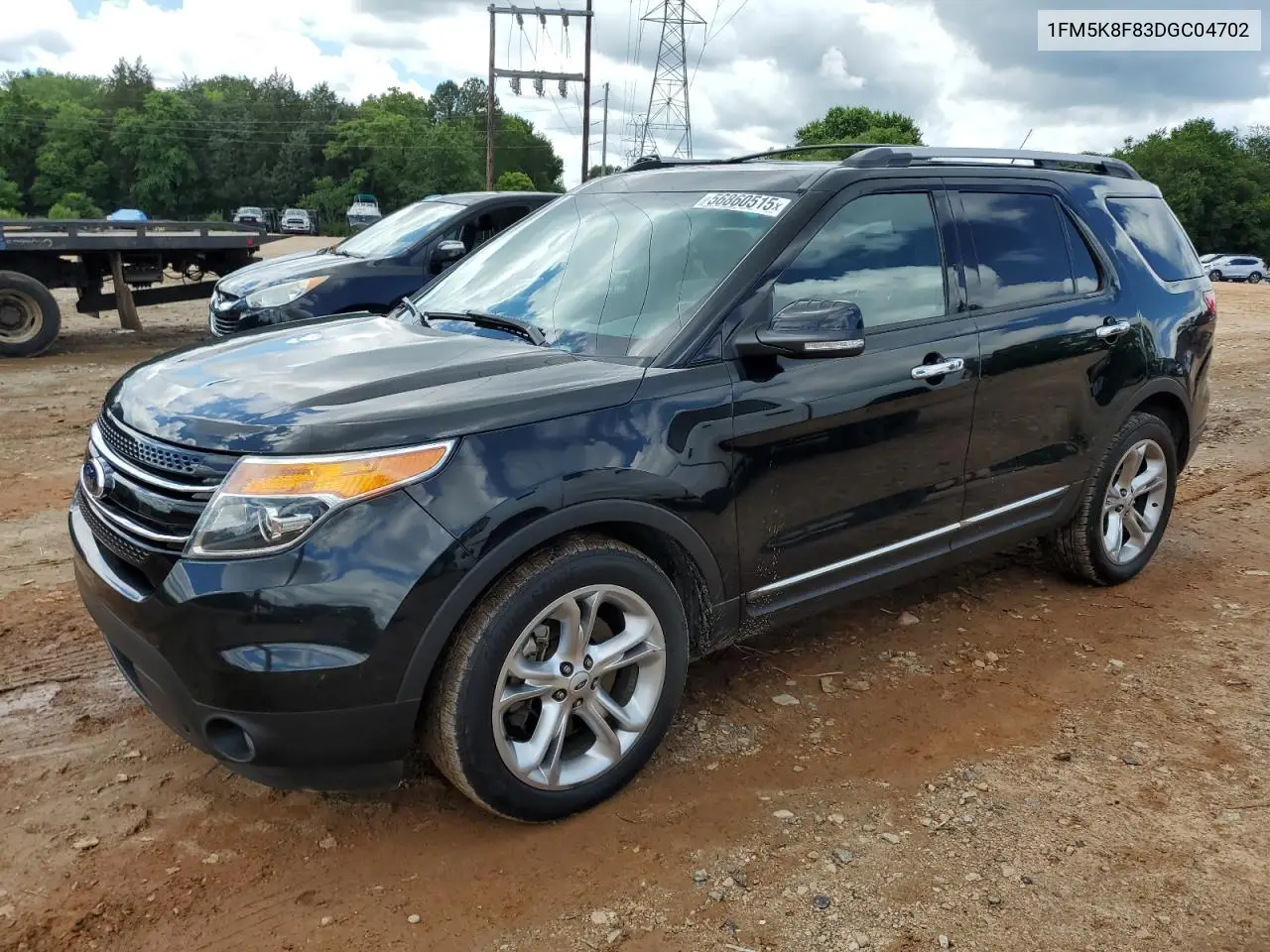 2013 Ford Explorer Limited VIN: 1FM5K8F83DGC04702 Lot: 56860515