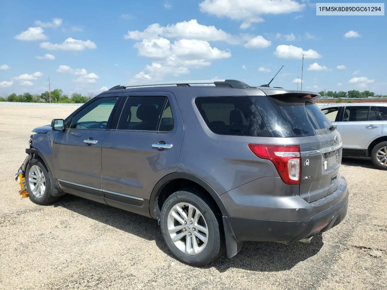 2013 Ford Explorer Xlt VIN: 1FM5K8D89DGC61294 Lot: 56977095