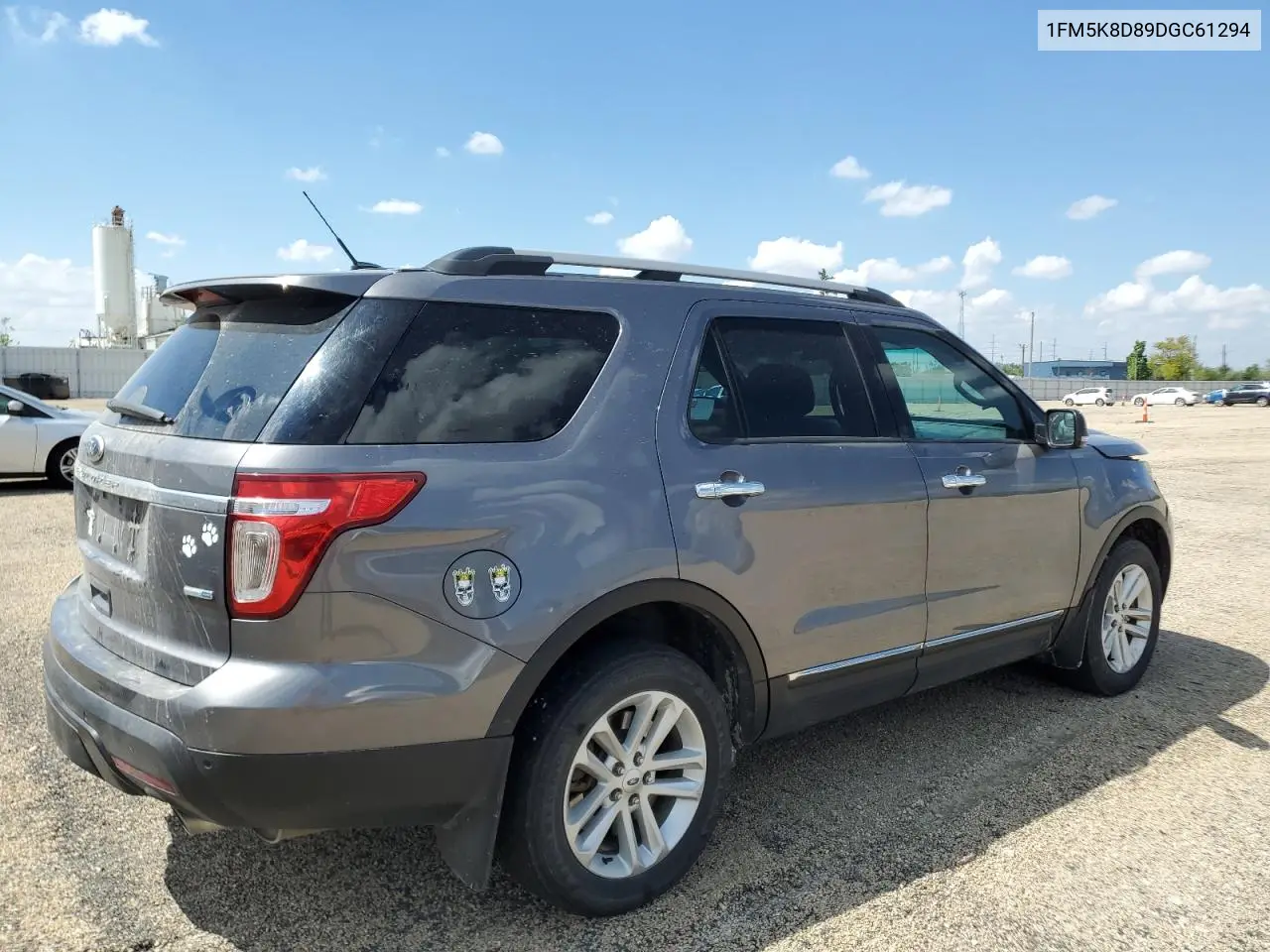 2013 Ford Explorer Xlt VIN: 1FM5K8D89DGC61294 Lot: 56977095