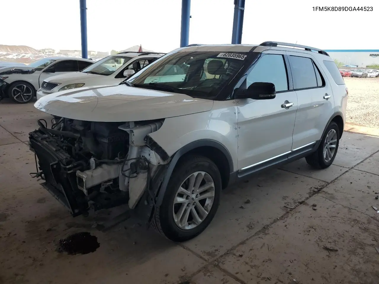2013 Ford Explorer Xlt VIN: 1FM5K8D89DGA44523 Lot: 62035965
