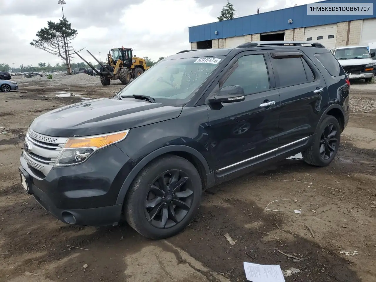 2013 Ford Explorer Xlt VIN: 1FM5K8D81DGB61707 Lot: 62319475