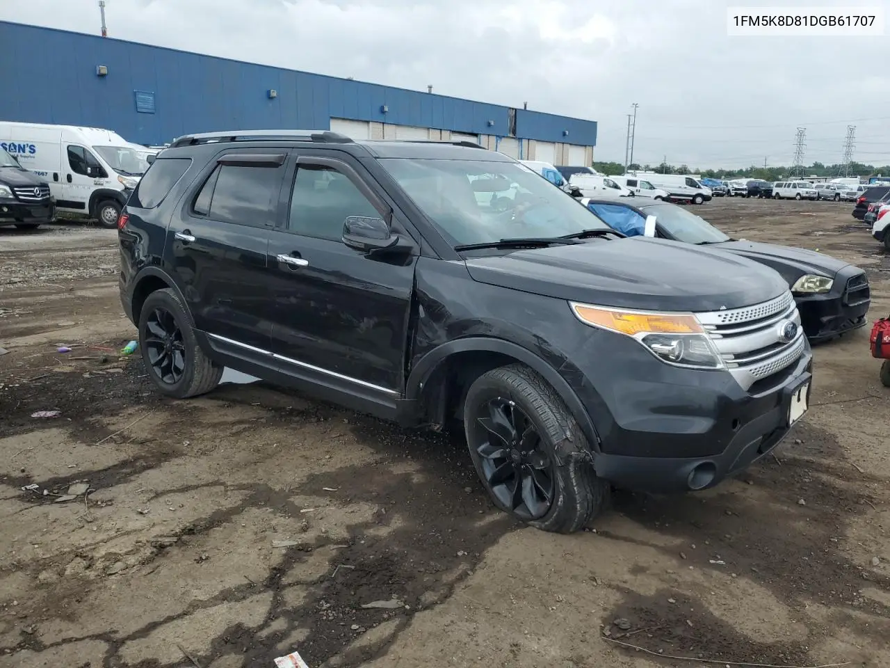 2013 Ford Explorer Xlt VIN: 1FM5K8D81DGB61707 Lot: 62319475