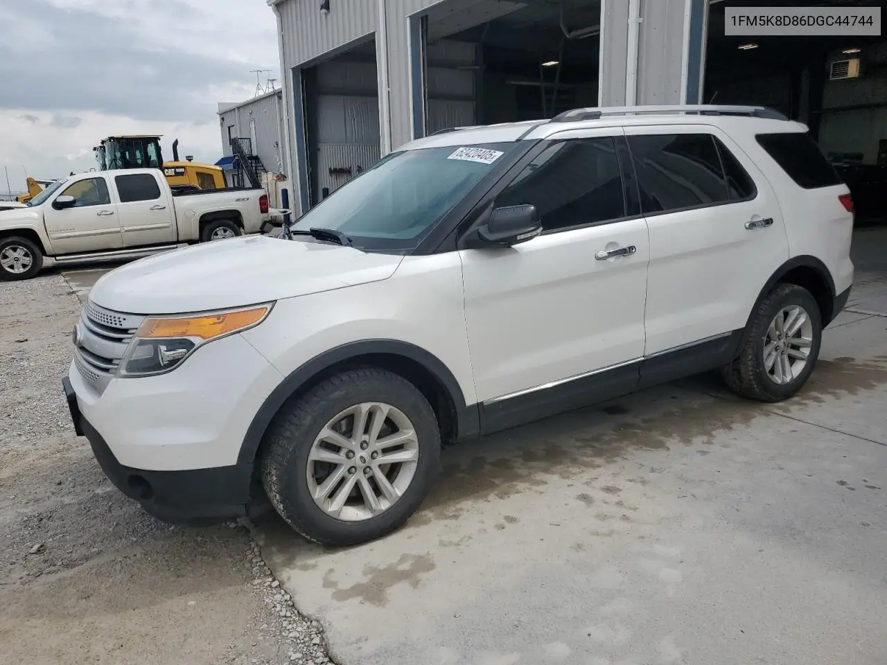 2013 Ford Explorer Xlt VIN: 1FM5K8D86DGC44744 Lot: 62420405
