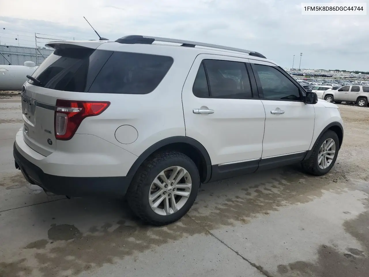 2013 Ford Explorer Xlt VIN: 1FM5K8D86DGC44744 Lot: 62420405