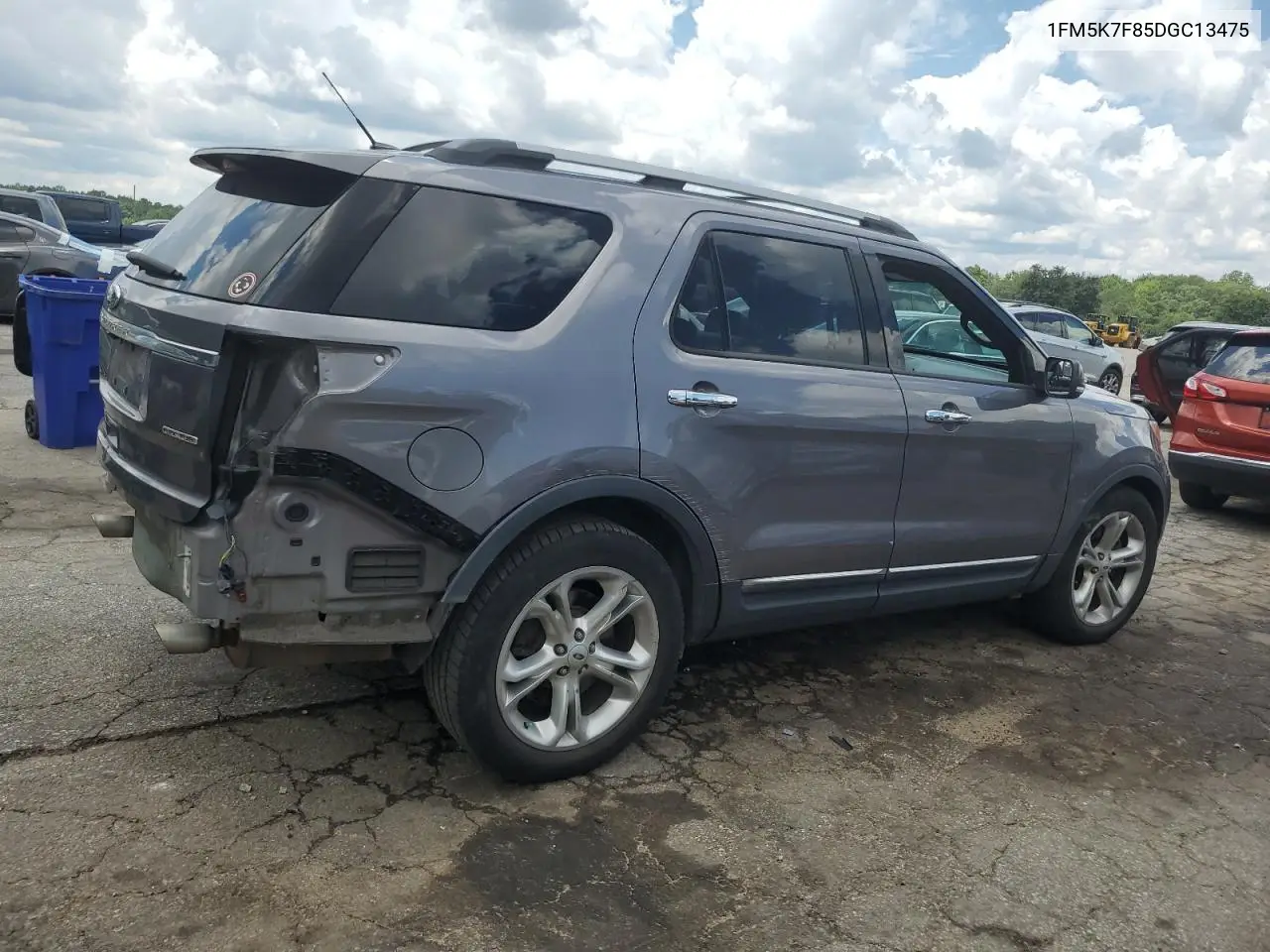 2013 Ford Explorer Limited VIN: 1FM5K7F85DGC13475 Lot: 62568035
