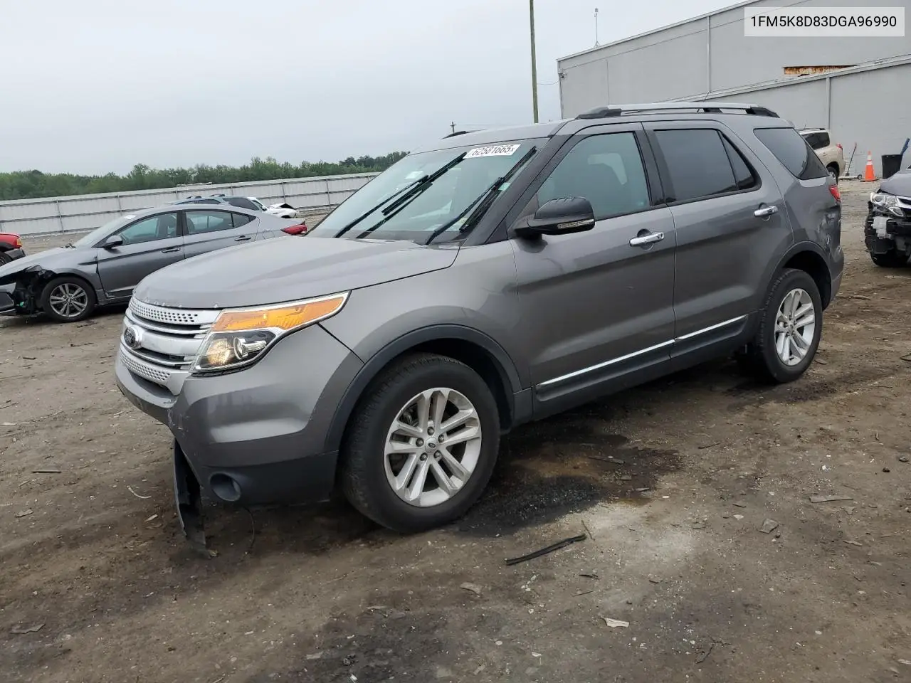 2013 Ford Explorer Xlt VIN: 1FM5K8D83DGA96990 Lot: 62581665