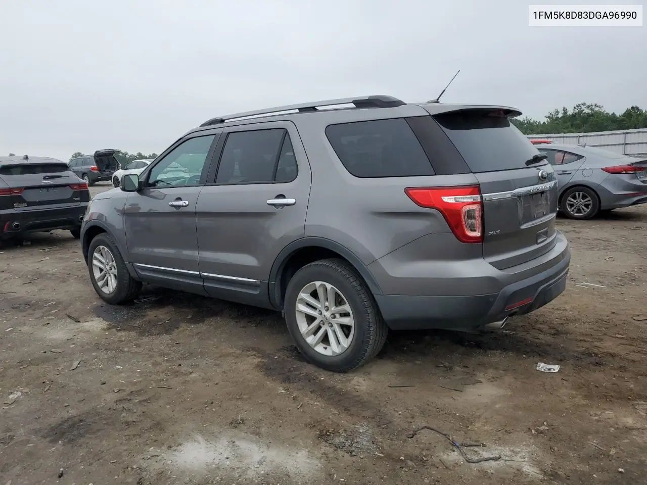 2013 Ford Explorer Xlt VIN: 1FM5K8D83DGA96990 Lot: 62581665