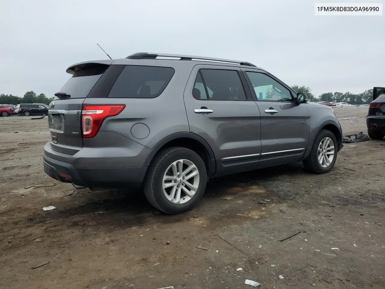 2013 Ford Explorer Xlt VIN: 1FM5K8D83DGA96990 Lot: 62581665
