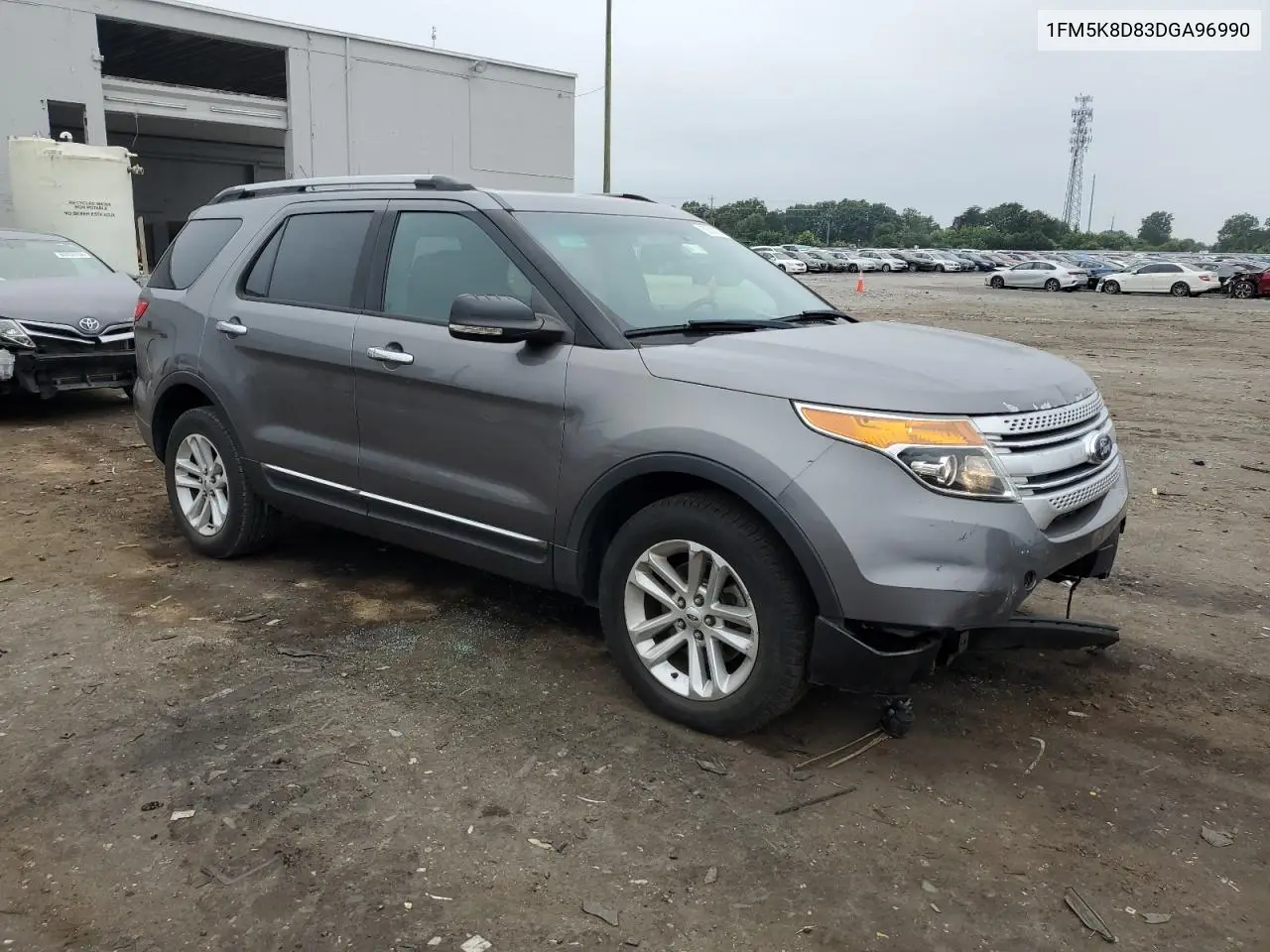 2013 Ford Explorer Xlt VIN: 1FM5K8D83DGA96990 Lot: 62581665