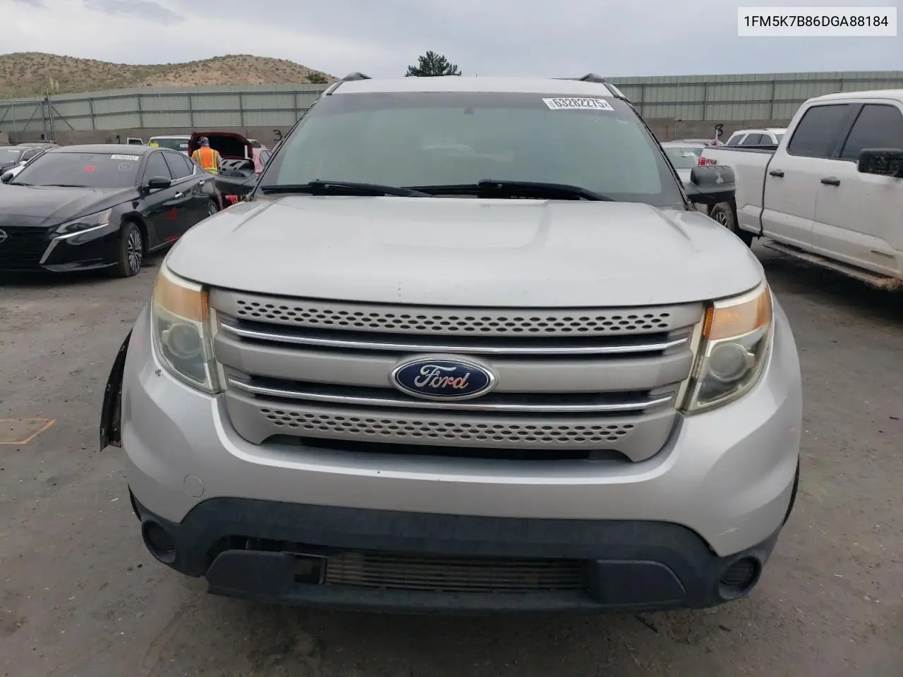2013 Ford Explorer VIN: 1FM5K7B86DGA88184 Lot: 63282275