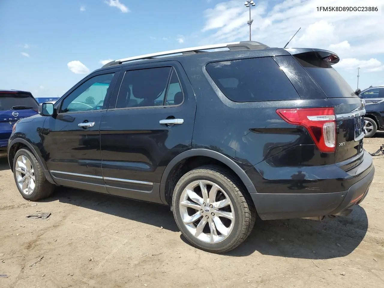 2013 Ford Explorer Xlt VIN: 1FM5K8D89DGC23886 Lot: 63498905