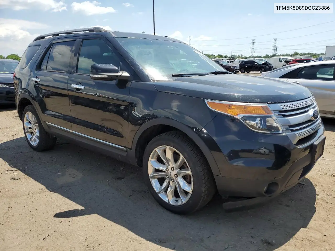 2013 Ford Explorer Xlt VIN: 1FM5K8D89DGC23886 Lot: 63498905