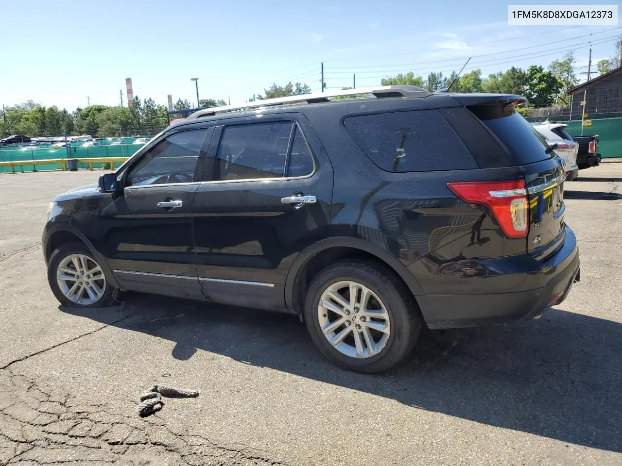 2013 Ford Explorer Xlt VIN: 1FM5K8D8XDGA12373 Lot: 63702505
