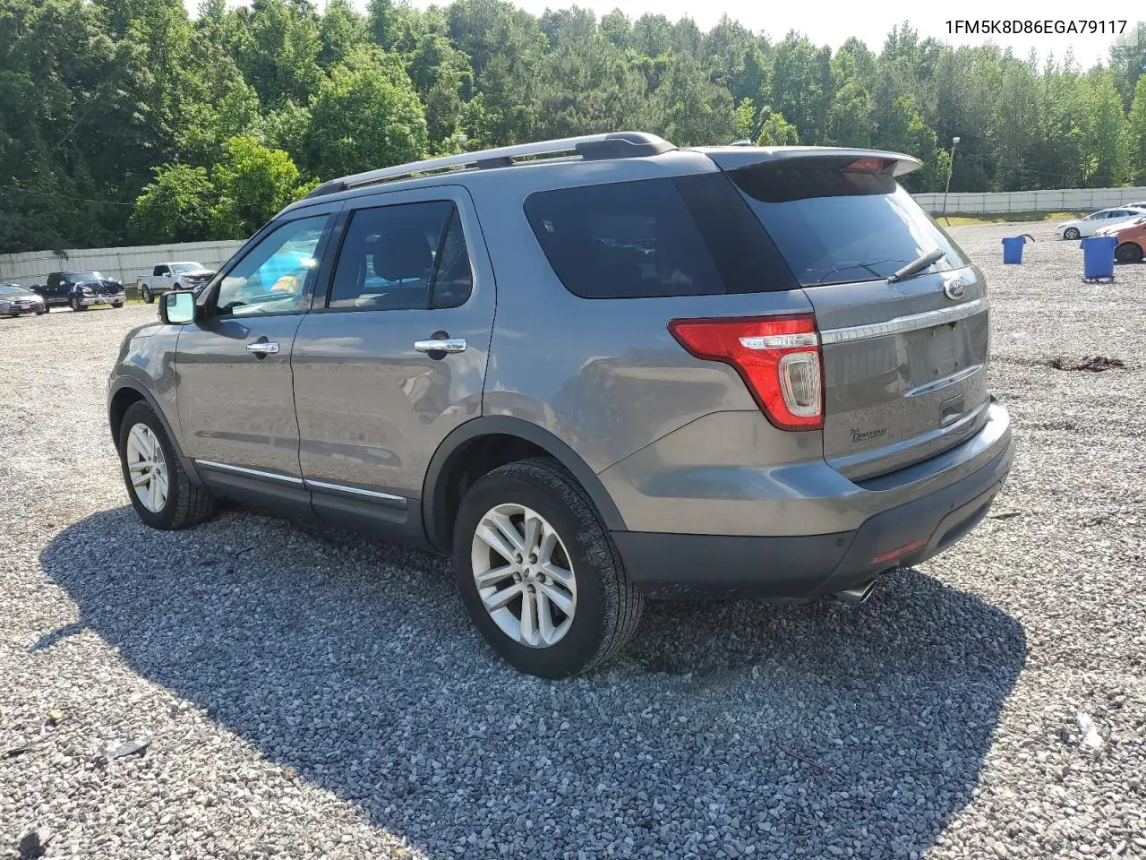 2014 Ford Explorer Xlt VIN: 1FM5K8D86EGA79117 Lot: 56160085