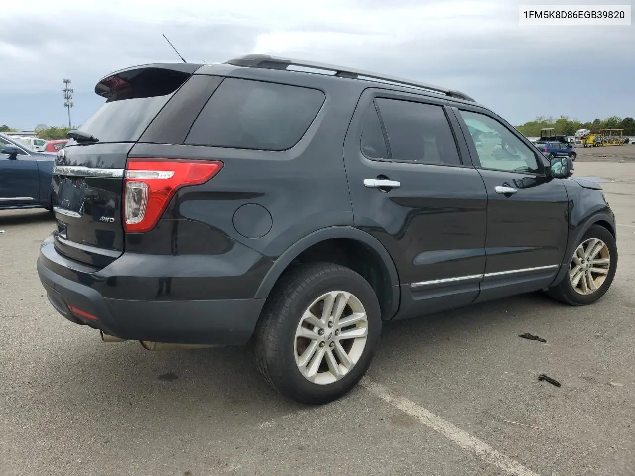 2014 Ford Explorer Xlt VIN: 1FM5K8D86EGB39820 Lot: 56271325