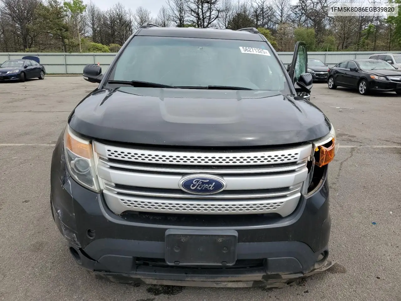 2014 Ford Explorer Xlt VIN: 1FM5K8D86EGB39820 Lot: 56271325