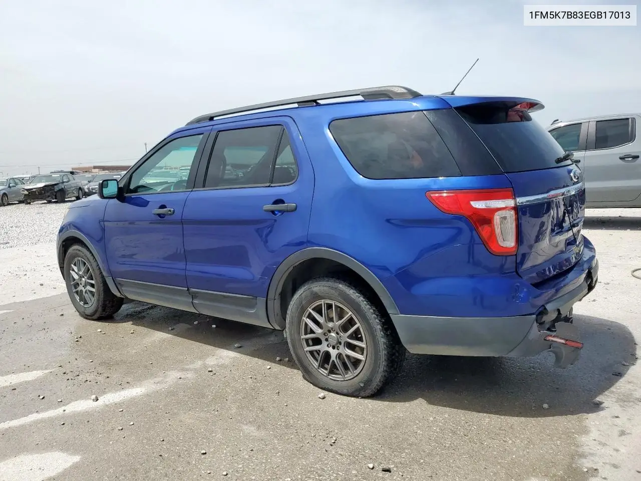 2014 Ford Explorer VIN: 1FM5K7B83EGB17013 Lot: 56302325
