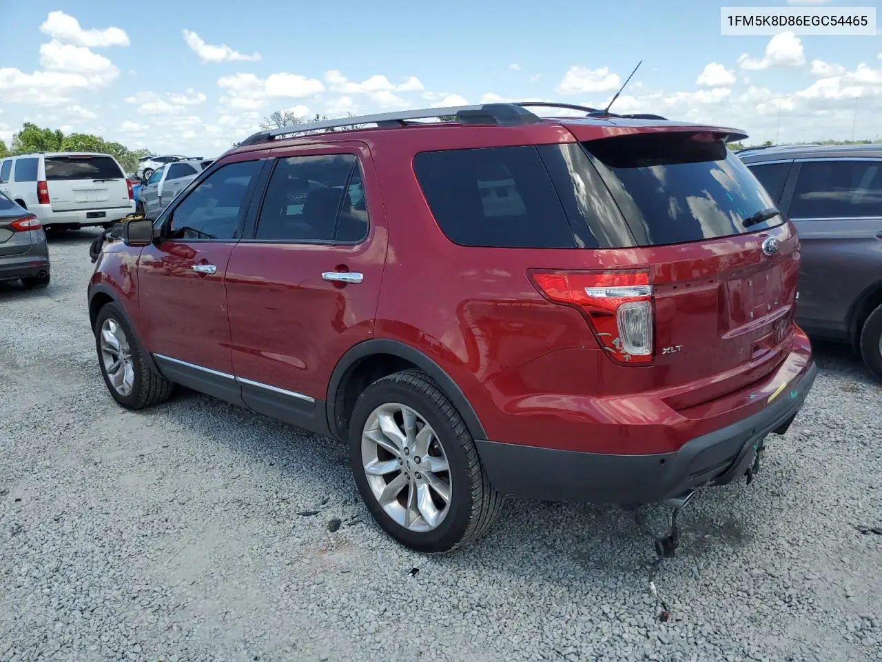 2014 Ford Explorer Xlt VIN: 1FM5K8D86EGC54465 Lot: 56948435