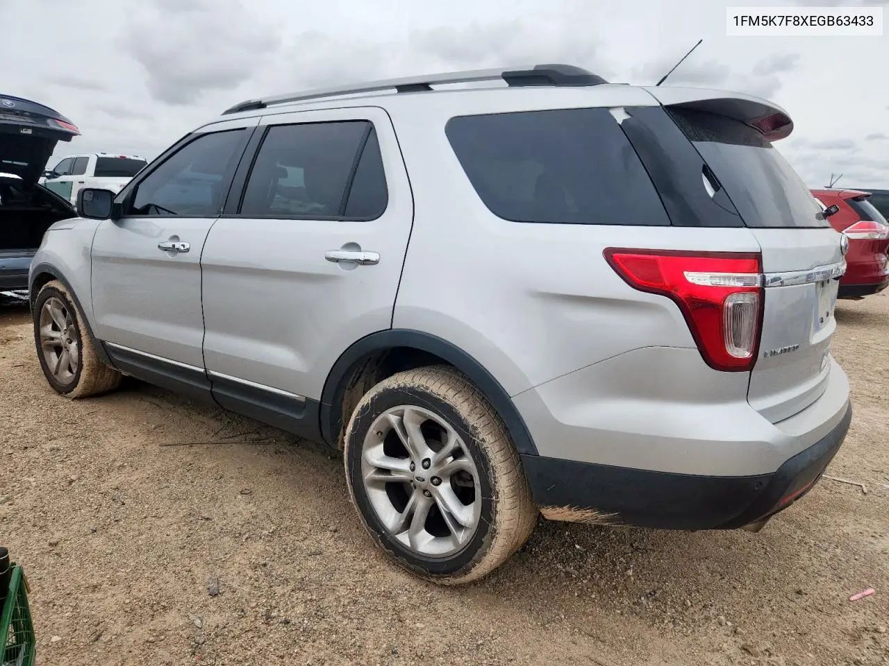 2014 Ford Explorer Limited VIN: 1FM5K7F8XEGB63433 Lot: 62212775