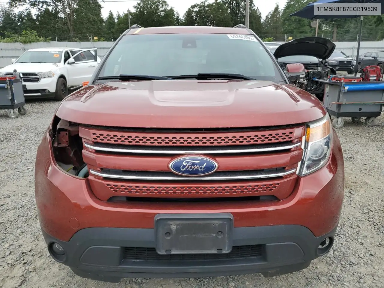 2014 Ford Explorer Limited VIN: 1FM5K8F87EGB19539 Lot: 62846805