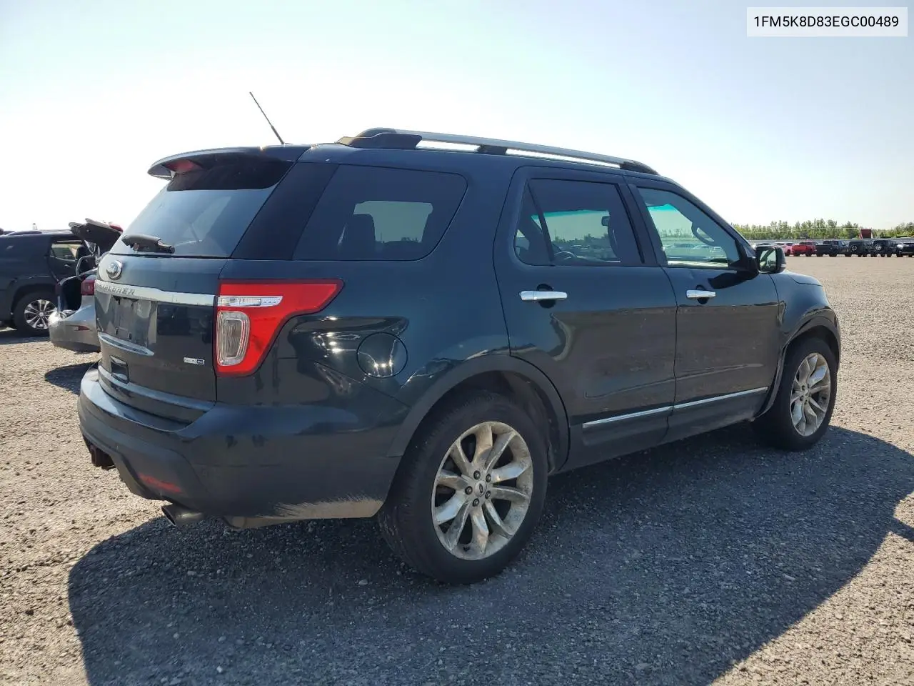 2014 Ford Explorer Xlt VIN: 1FM5K8D83EGC00489 Lot: 62865495