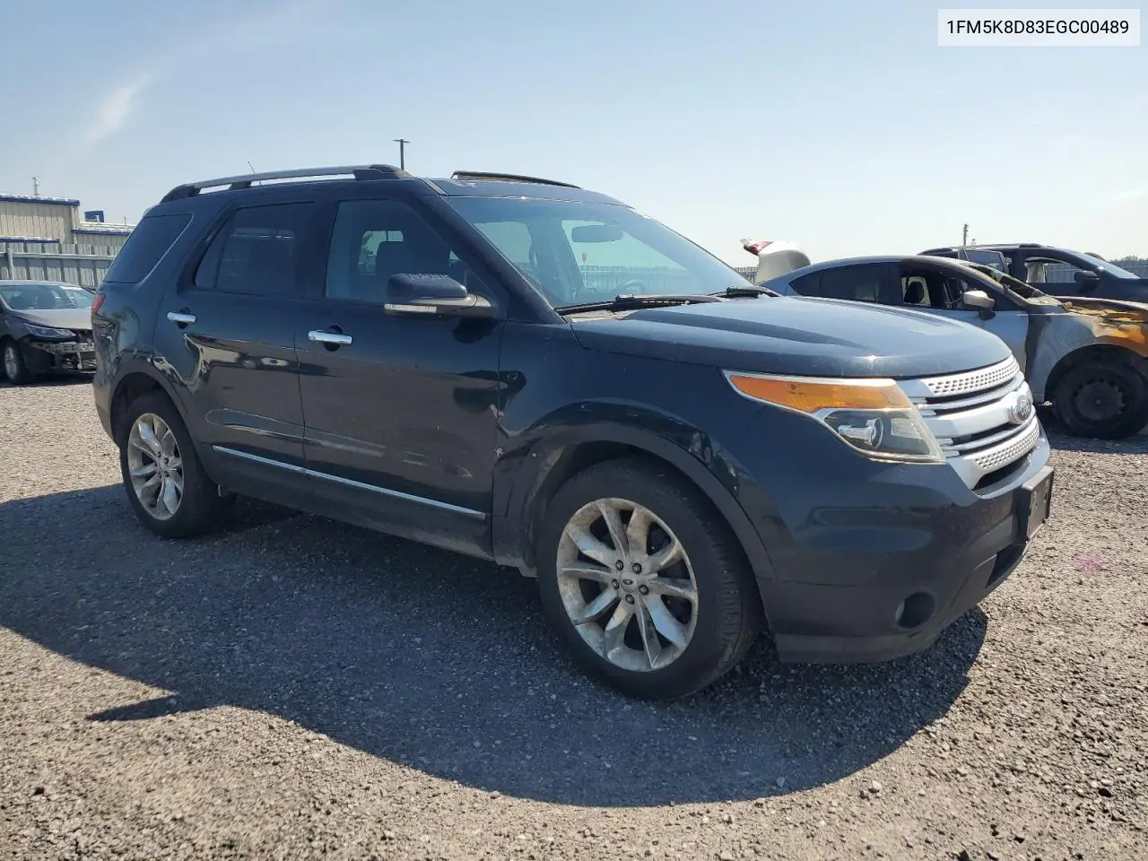 2014 Ford Explorer Xlt VIN: 1FM5K8D83EGC00489 Lot: 62865495
