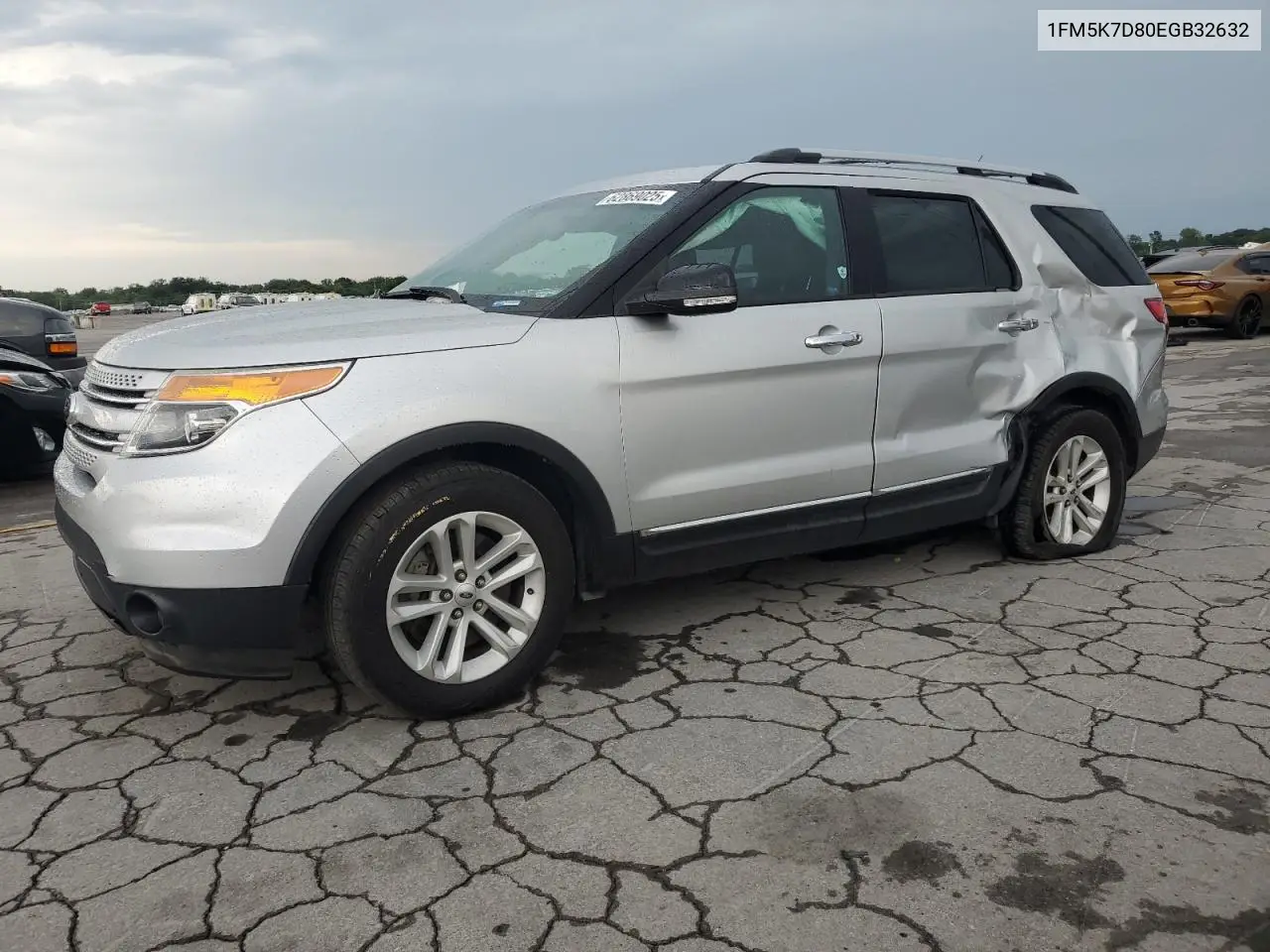 2014 Ford Explorer Xlt VIN: 1FM5K7D80EGB32632 Lot: 62869025