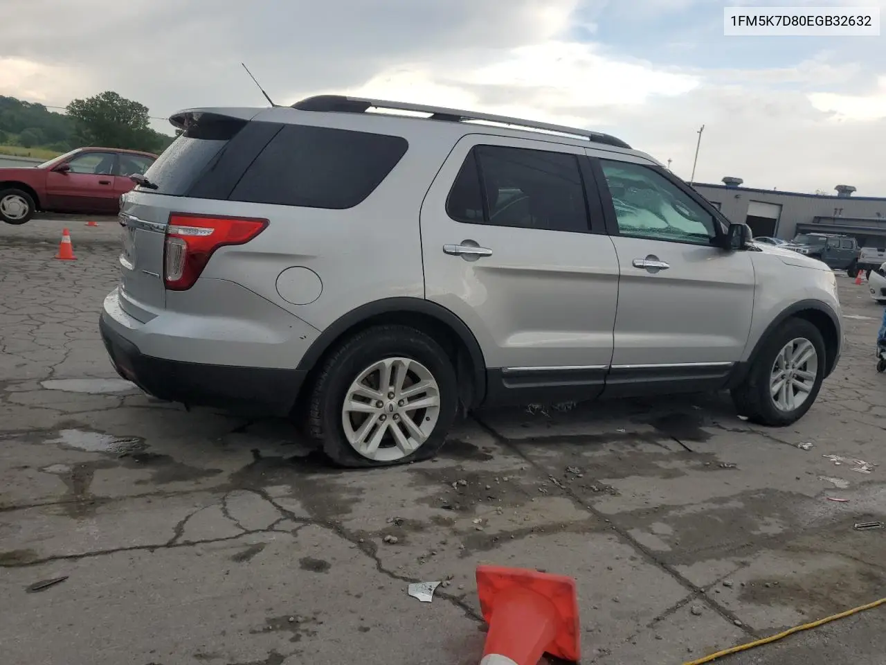 2014 Ford Explorer Xlt VIN: 1FM5K7D80EGB32632 Lot: 62869025