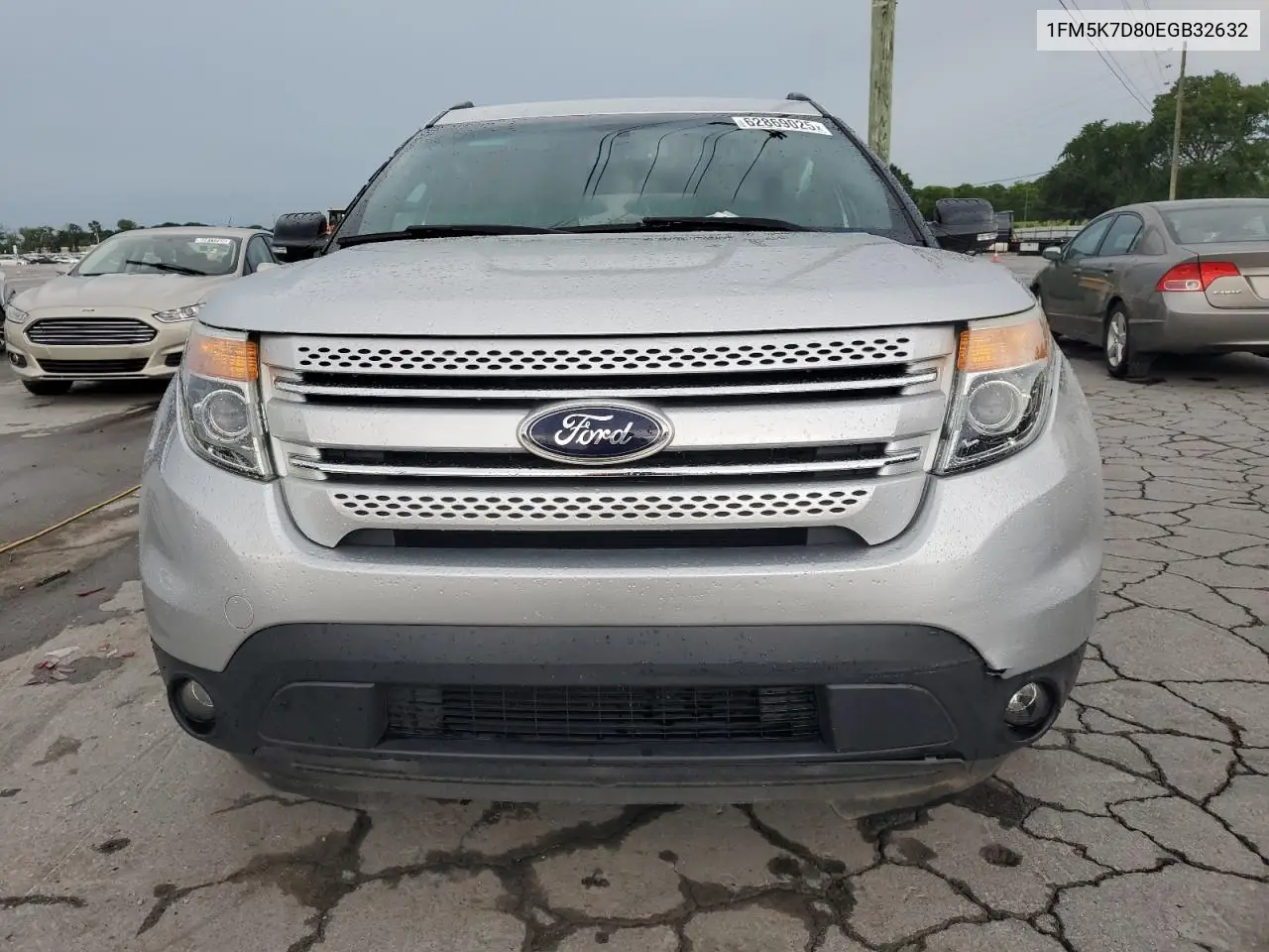 2014 Ford Explorer Xlt VIN: 1FM5K7D80EGB32632 Lot: 62869025