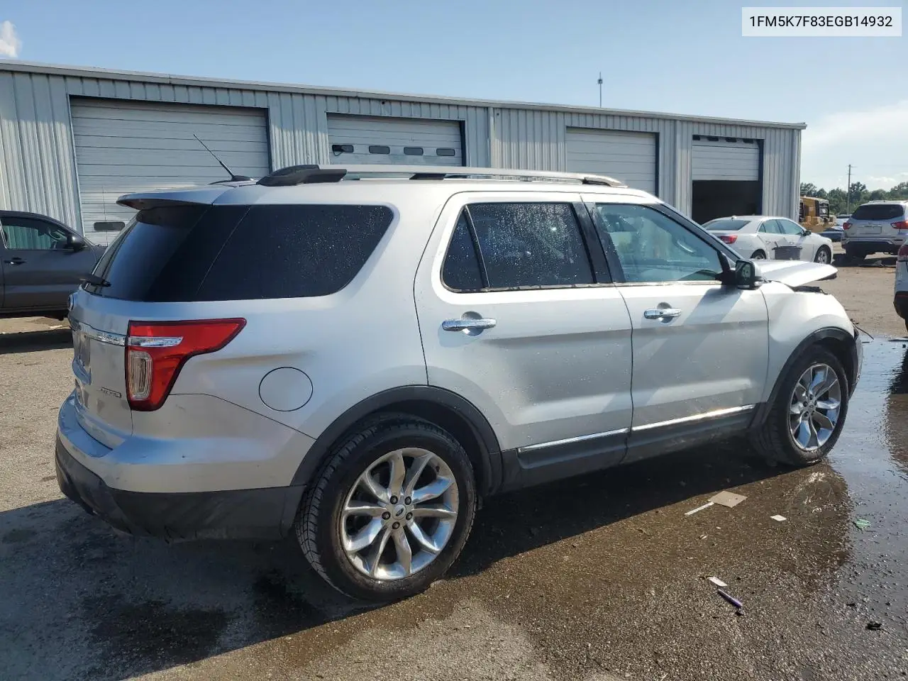 2014 Ford Explorer Limited VIN: 1FM5K7F83EGB14932 Lot: 62904465